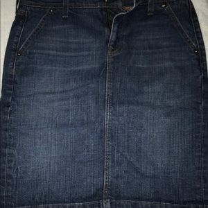 Old navy jean skirt